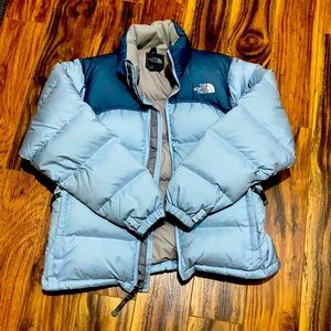 The North Face puffy coat
